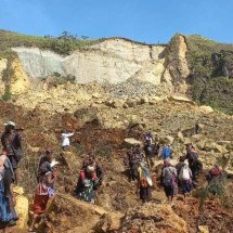 Milhares podem estar soterrados após deslizamento em Papua Nova Guiné - Getty Images