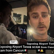 Taxista cobra R$ 5 mil por corrida de 2 minutos e acaba preso - montagem / reprodução redes sociais