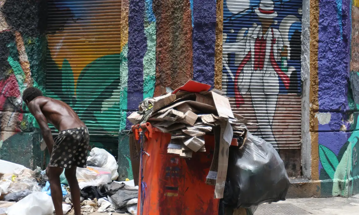 Levantamento aponta crescimento da população de rua em São Paulo -  (crédito: EBC)