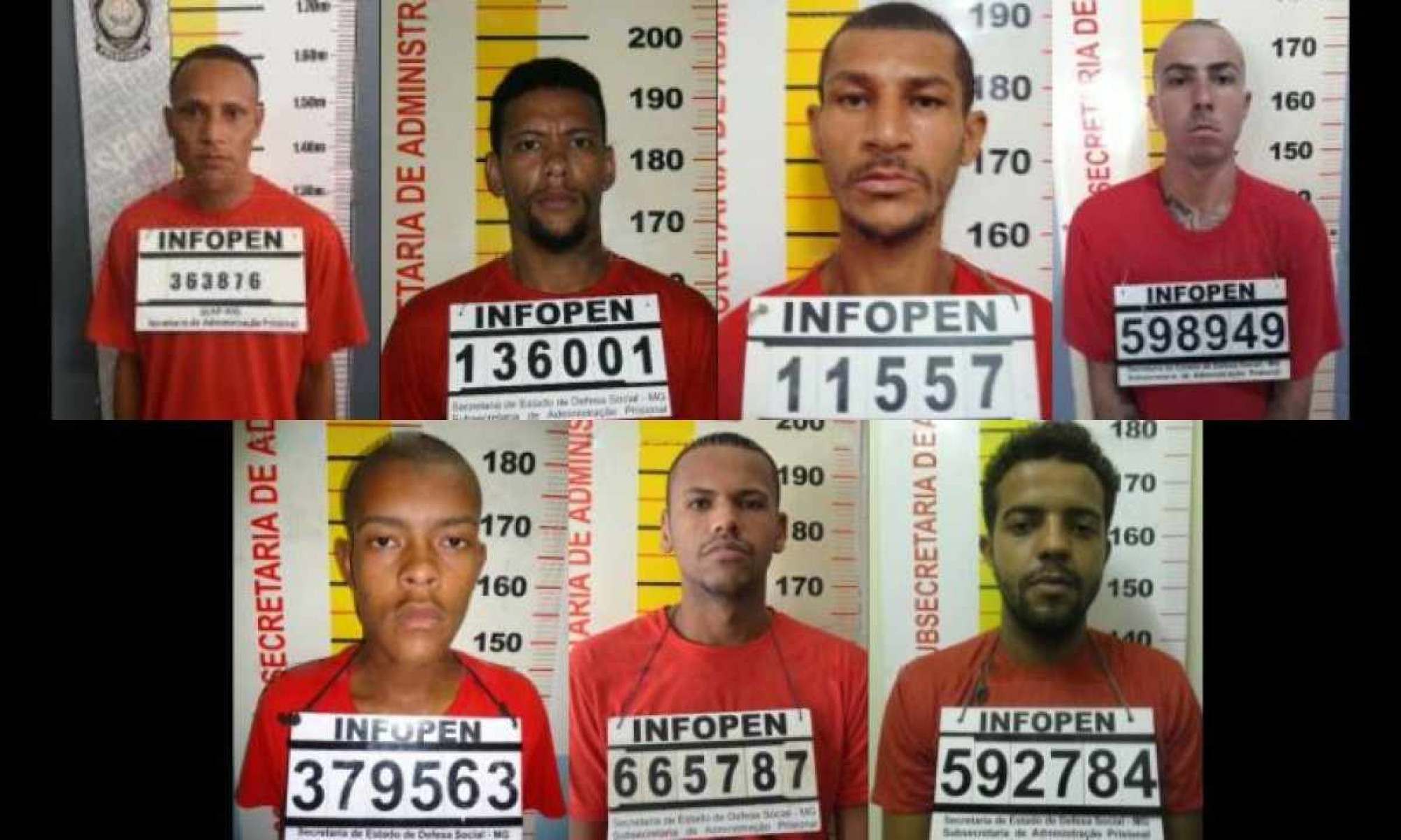 Quem são os sete presos que fugiram da Casa do Albergado, em BH