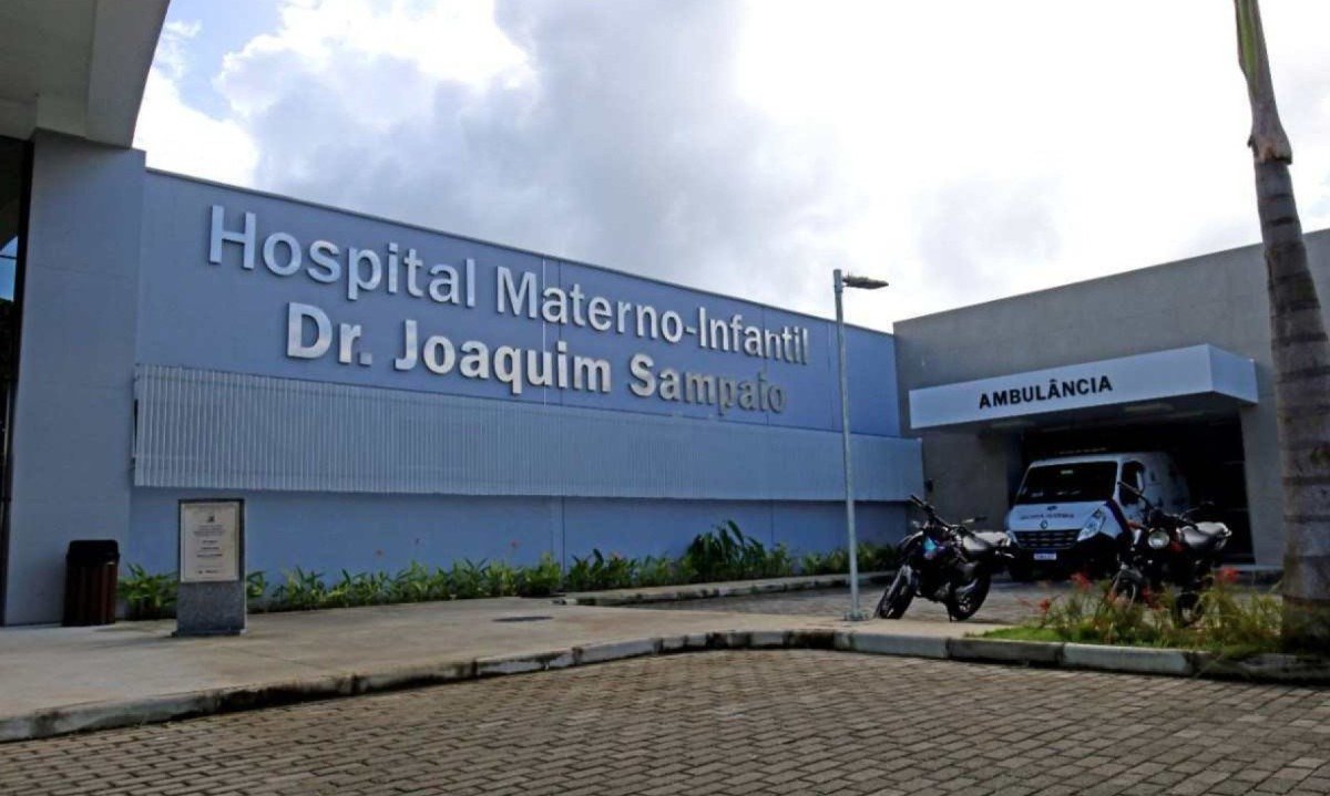 Hospital Materno Infantil Doutor Joaquim Sampaio, em Ilhéus  -  (crédito: Secretaria de Saúde da Bahia/Divulgação)