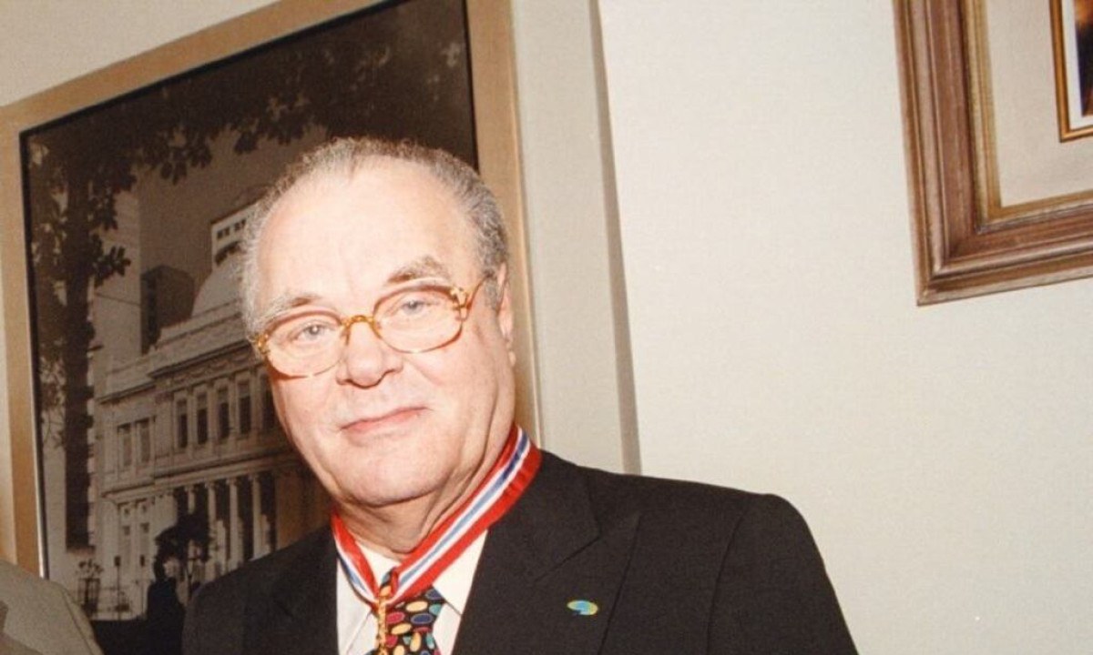 Ex-presidente do BDMG Hindemburgo Chateaubriand Pereira Diniz morreu nessa terça-feira aos 92 anos -  (crédito: Jair Amaral/EM/D.A Press)