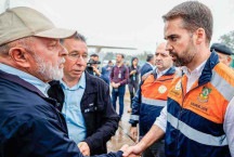 RS: Lula promete maior pacote para enfrentamento de desastre climático