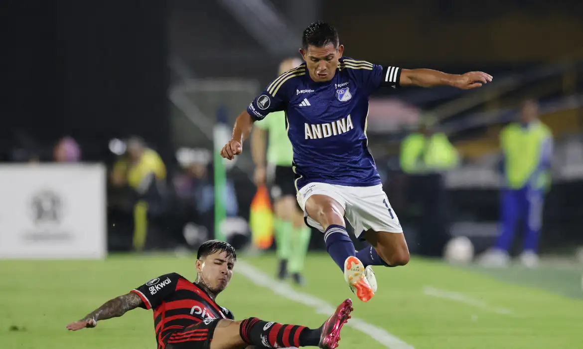 Flamengo enfrenta Millonarios para decidir futuro na Libertadores -  (crédito: EBC)