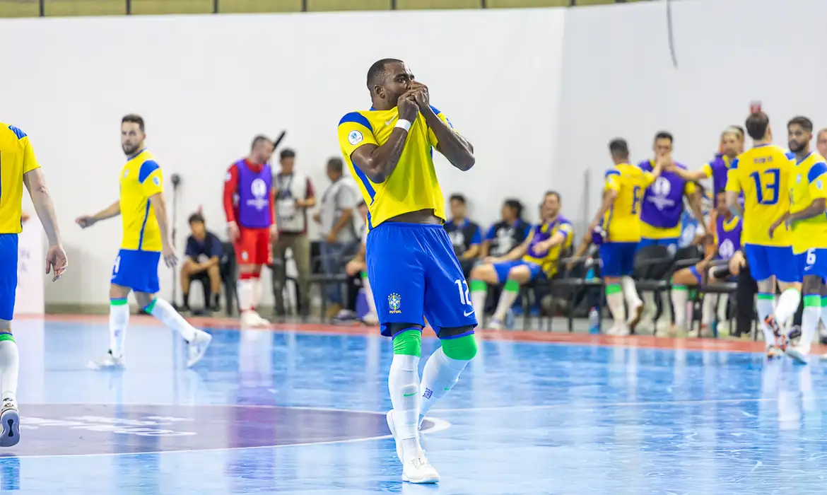 Brasil conhece adversÃ¡rios da Copa do Mundo de futsal -  (crédito: EBC)