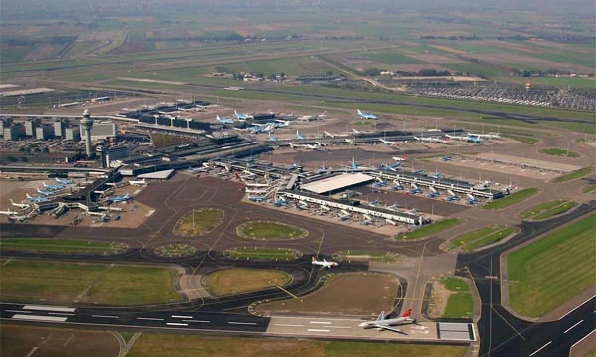 Aeroporto de Schiphol -  (crédito: Por Fyodor Borisov/Wikipedia/Reprodução)