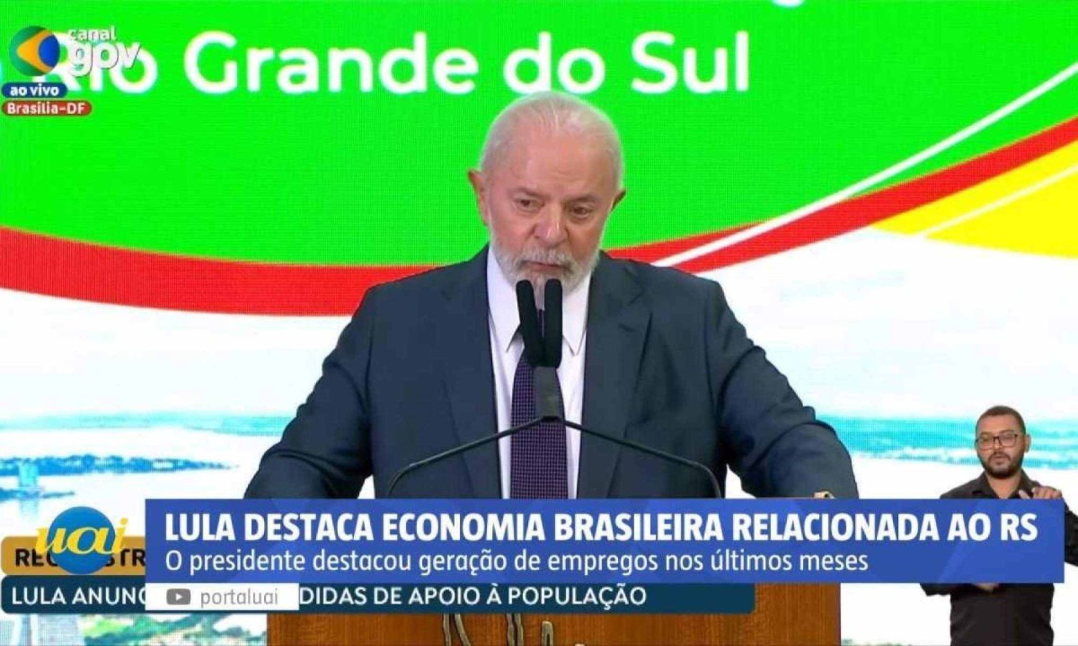 Chuvas no RS: Lula anuncia parcerias com a indústria para ajudar o estado