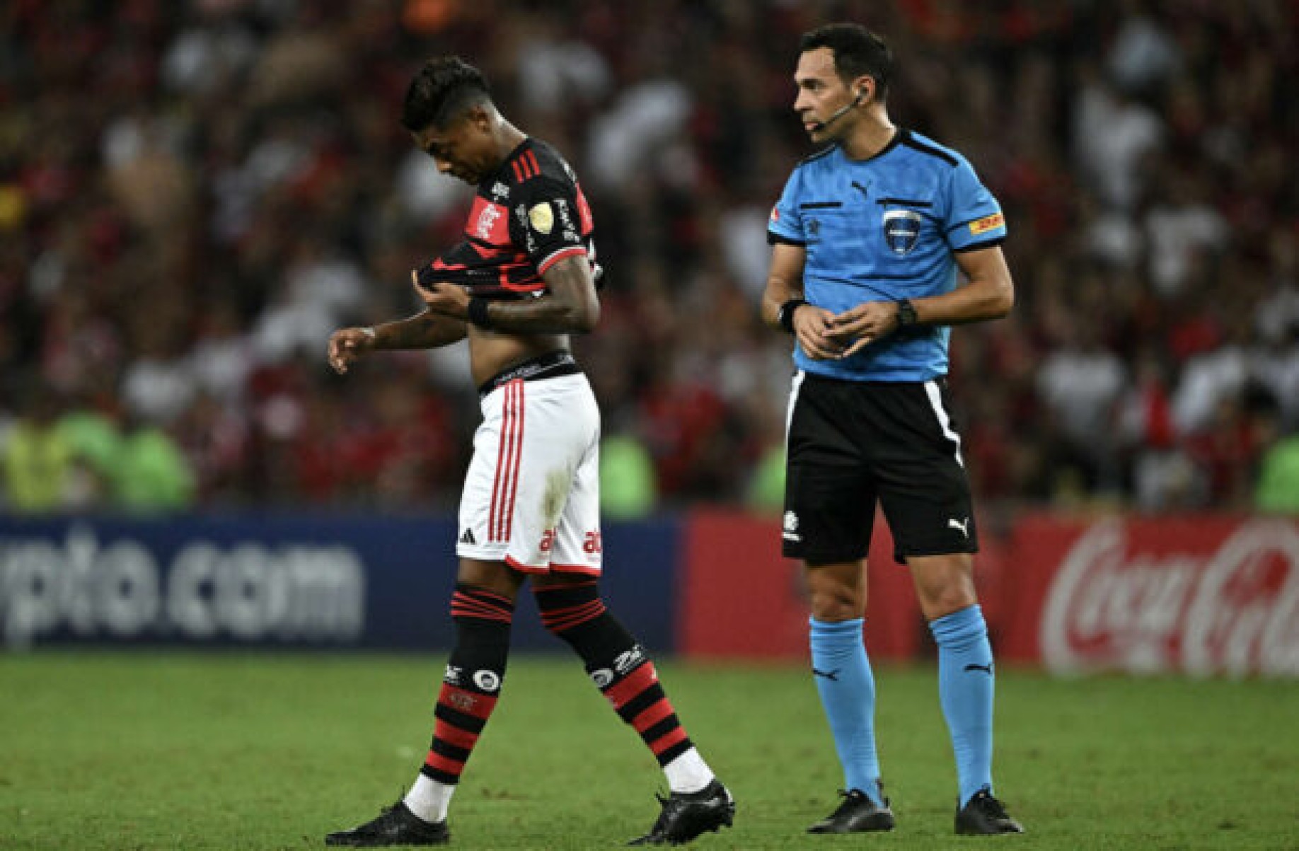 Bruno Henrique, do Flamengo, pode pegar gancho pesado após expulsão