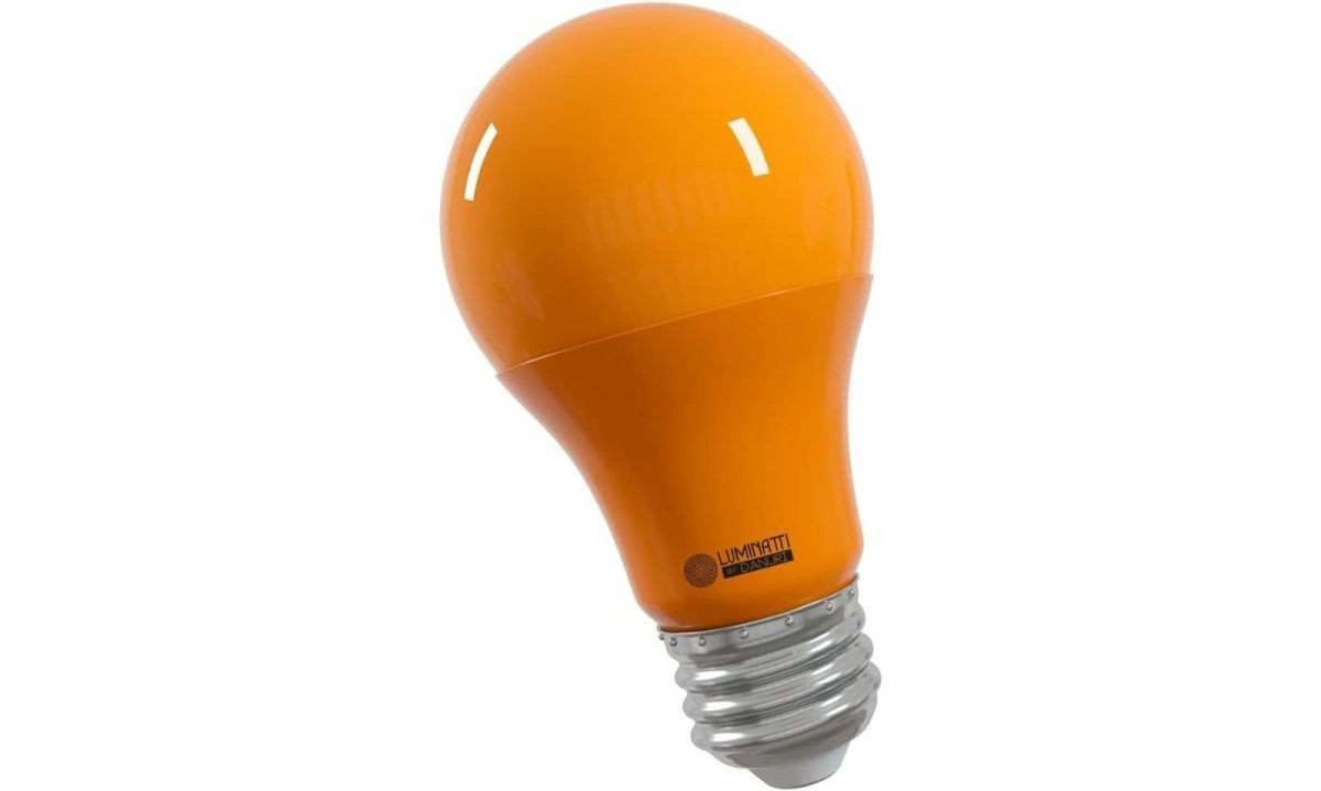 LUMINATTI BY DANURI BULBO LED 10W LARANJA 127V/220V