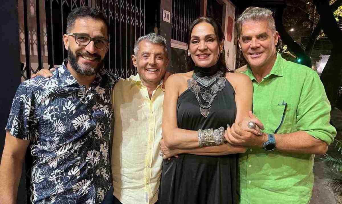 Frank Souza, Ricardo Pimenta, Deborah Carvalho e Well Faria -  (crédito: Isabela Teixeira da Costa/EM/D.A Press  )