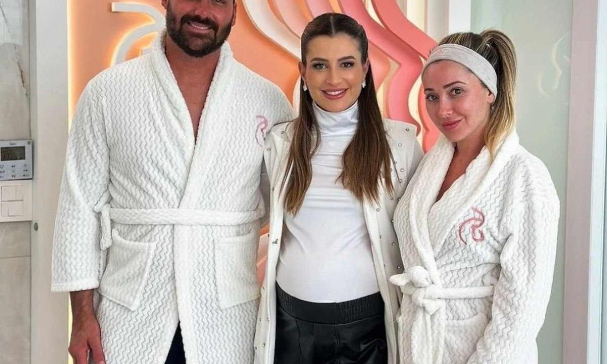 Eduardo e Heloisa Bolsonaro fazem tratamento juntos -  (crédito: Redes Sociais/Reprodução)