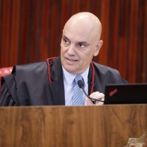 Moraes diz que TSE agiu no seu poder de polícia contra fake news -  Alejandro Zambrana/Secom/TSE