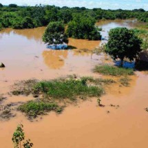 Cheias também castigam o Norte de Minas Gerais - Divulgação/Defesa Civil de São Francisco