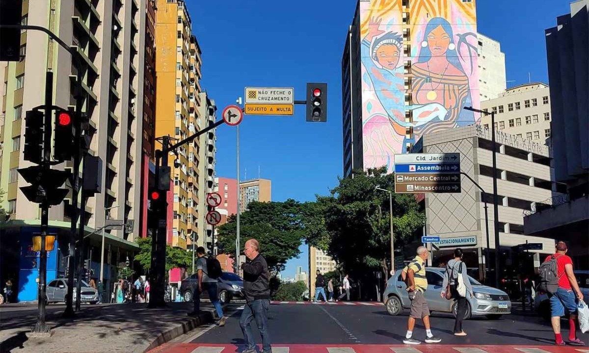 Belo Horizonte tem registrado temperaturas baixas desde os últimos dias de maio  -  (crédito: Jair Amaral/EM/D.A.Press)