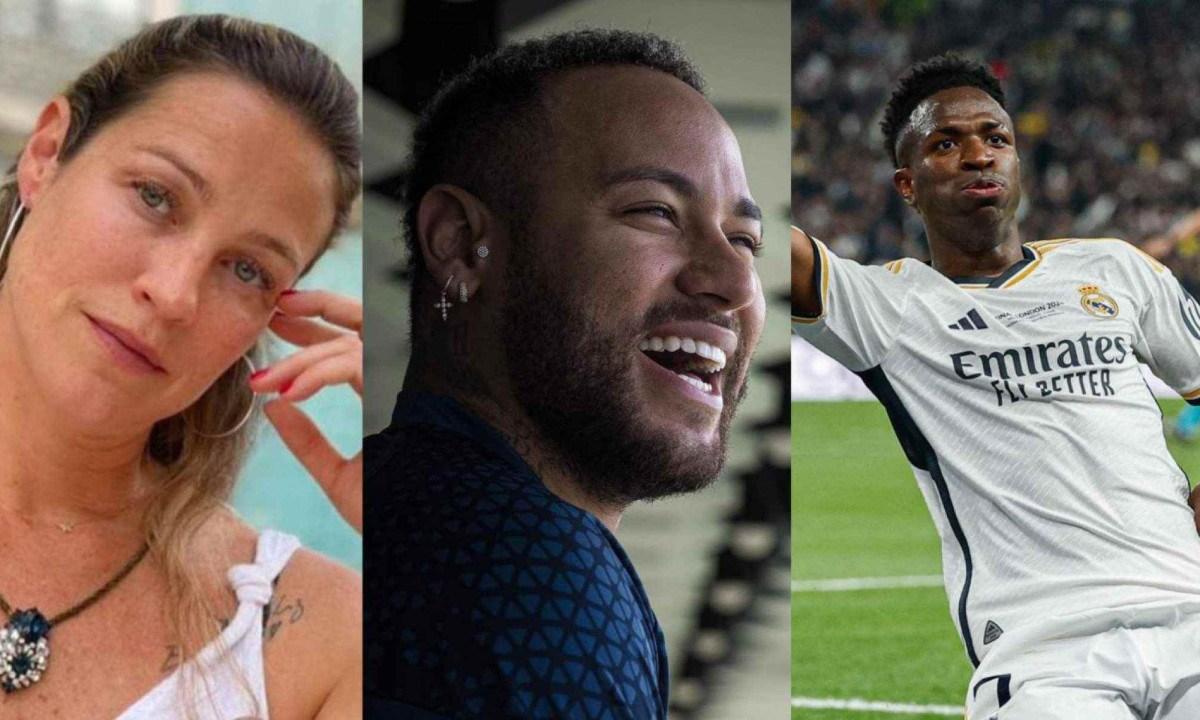 Luana Piovani enaltece Vinicius Jr. e o compara com Neymar -  (crédito: No Ataque Internacional)