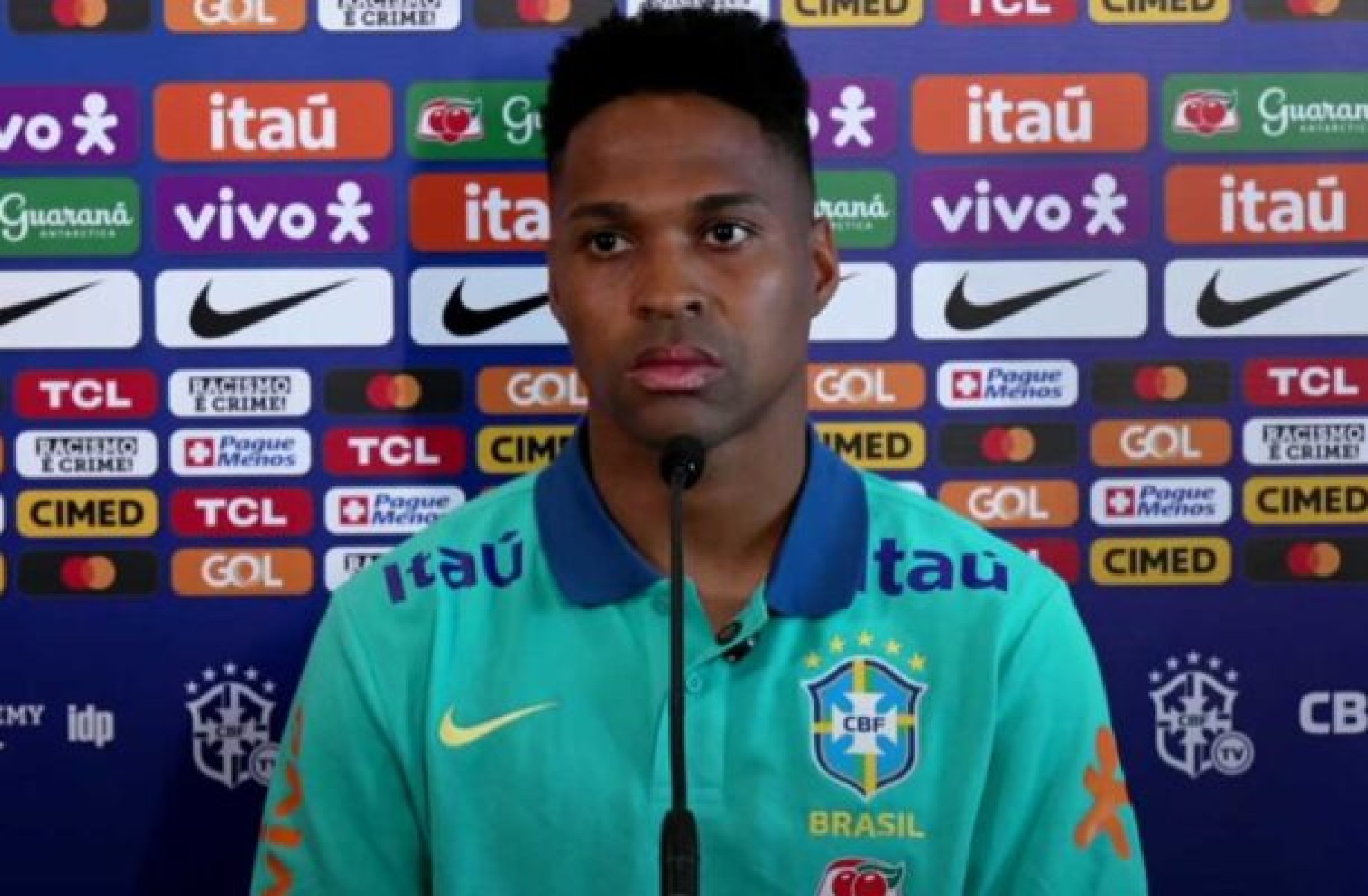 Seleção Brasileira: Wendell comemora ter Vini Jr ao seu lado