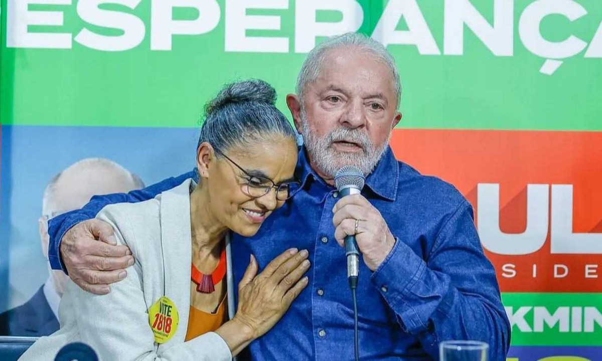 Presidente Lula (PT) e ministra do Meio Ambiente Marina Silva irão fazer apresentação sobre medidas para o meio ambiente nesta quarta, 5/6 -  (crédito: Ricardo Stuckert/Divulgação)