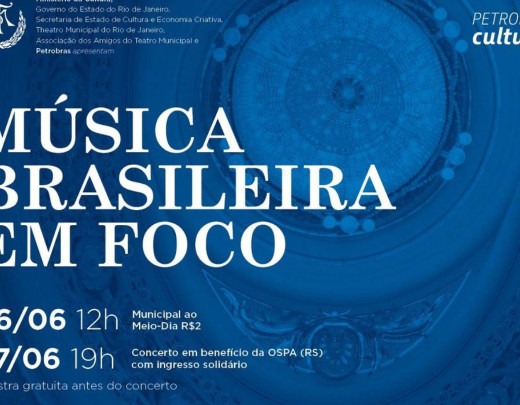 No Rio, Theatro Municipal tem espetÃ¡culos por R$ 2 na hora do almoÃ§o -  (crédito: EBC)