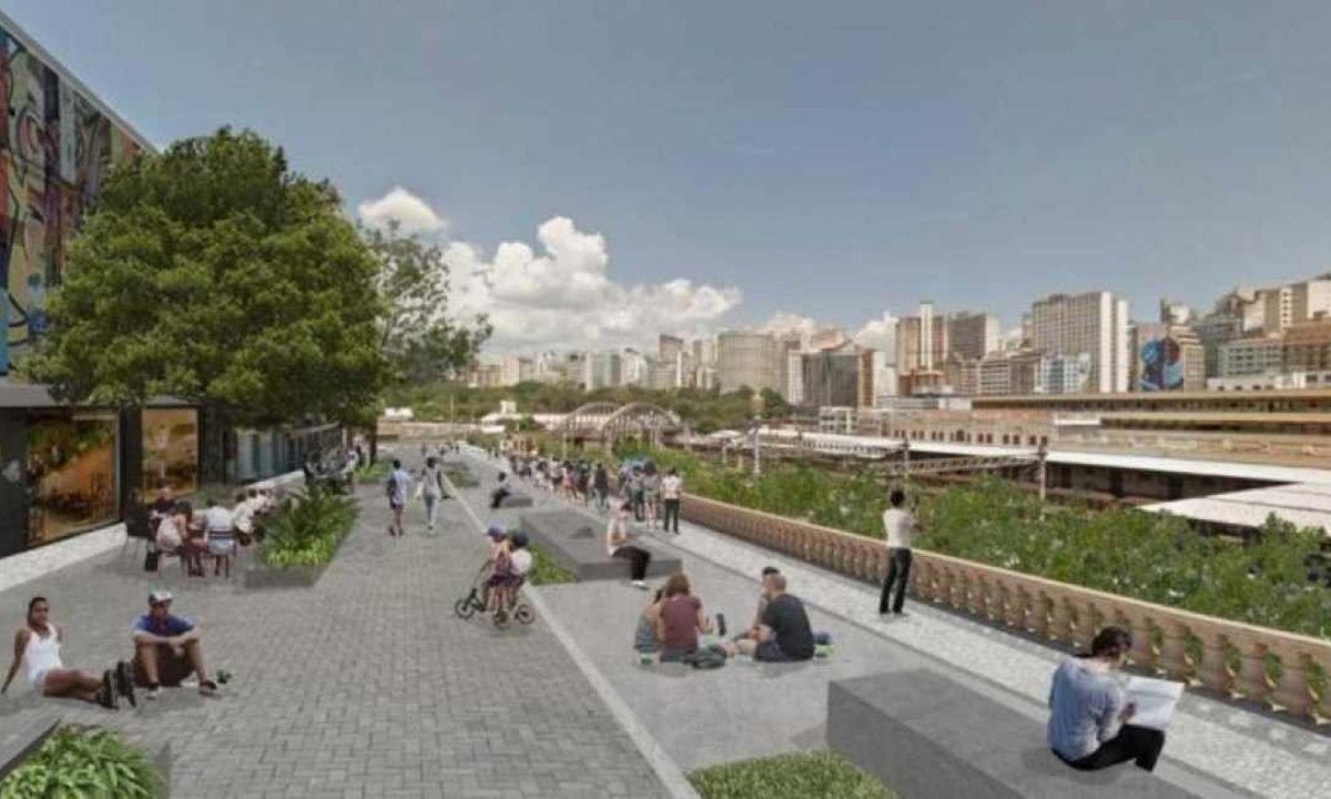 Rua Sapucaí será requalificada pela Prefeitura -  (crédito: PBH/Divulgação)