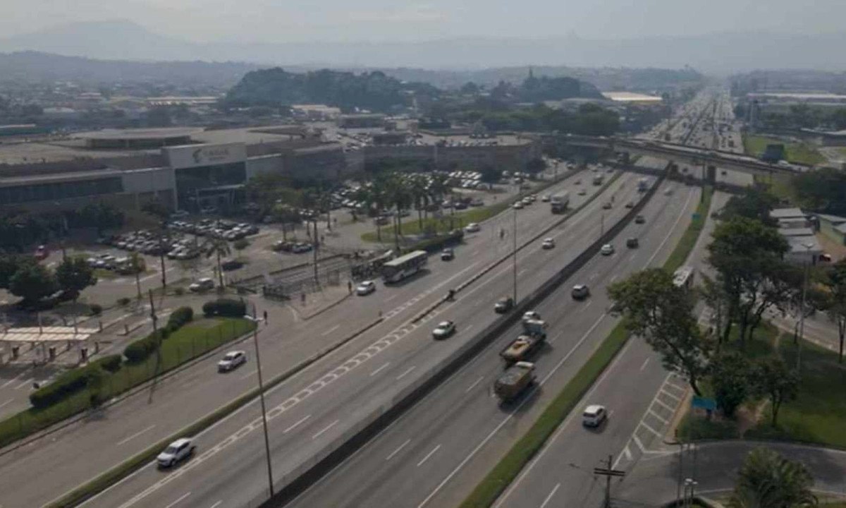 Justiça determina afastamento de concessionária da gestão na BR-040, em Petrópolis  (RJ) -  (crédito: Concer/Reprodução)