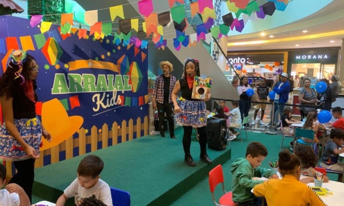 Shopping Estação BH entra no clima do São João com programação gratuita para crianças e adultos -  (crédito: Uai Turismo)