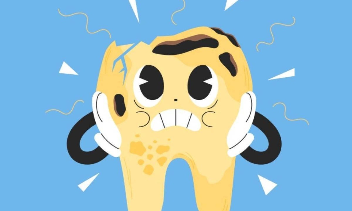 O envelhecimento precoce dos dentes se refere ao desgaste e deterioração dentária que acontecem mais rapidamente do que o esperado para a idade do paciente -  (crédito: Freepik)