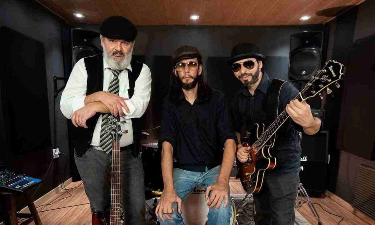 Repertório da Caramelo’s Blues Band vai de Eric Clapton a Angela Ro Ro 
 -  (crédito: Marcelo Lopes e Jean Stefan/divulgação)