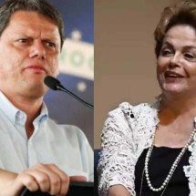 Tarcísio elogia Dilma Rousseff e nega interesse em eleição em 2026 - Alan Santos/PR - Mauro Pimentel/AFP