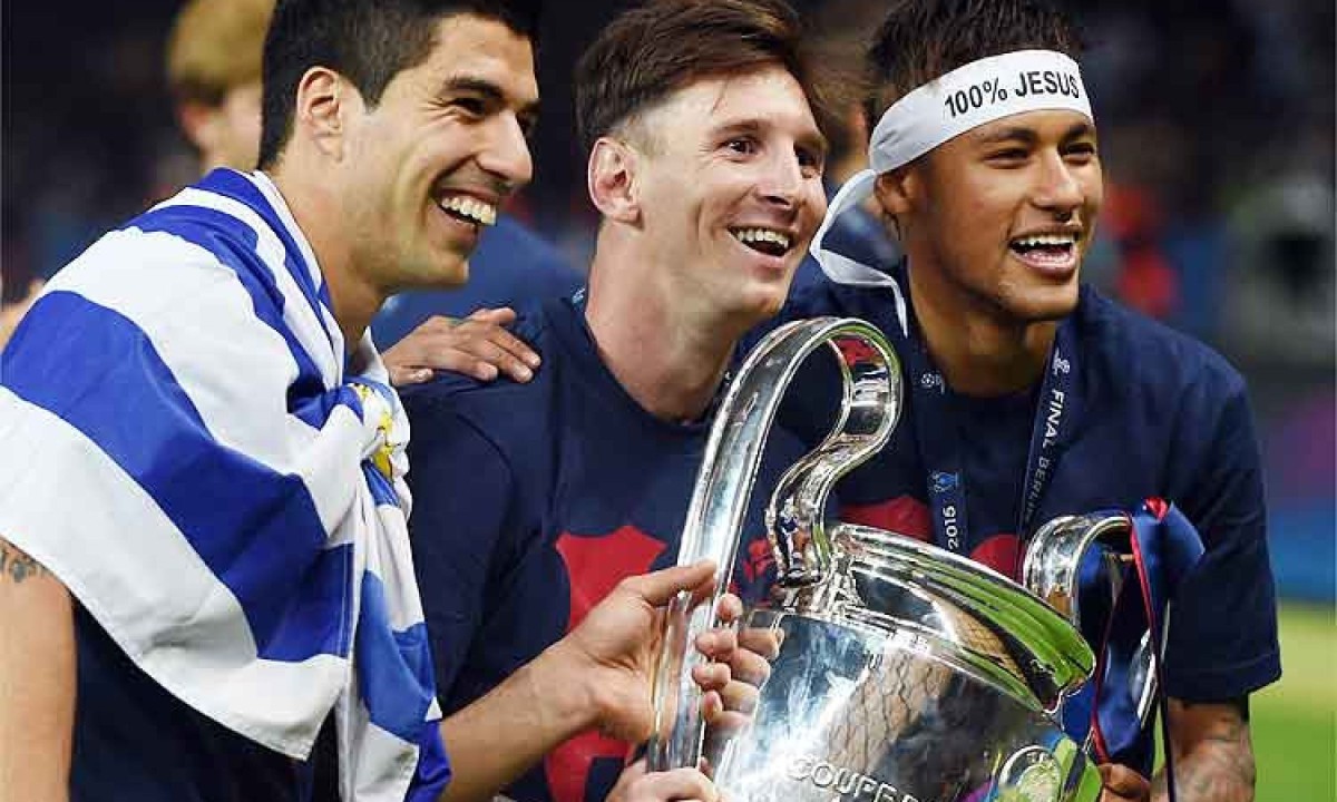 Neymar no Inter Miami? Messi avalia possibilidade de reunião do trio MSN -  (crédito: No Ataque Internacional)