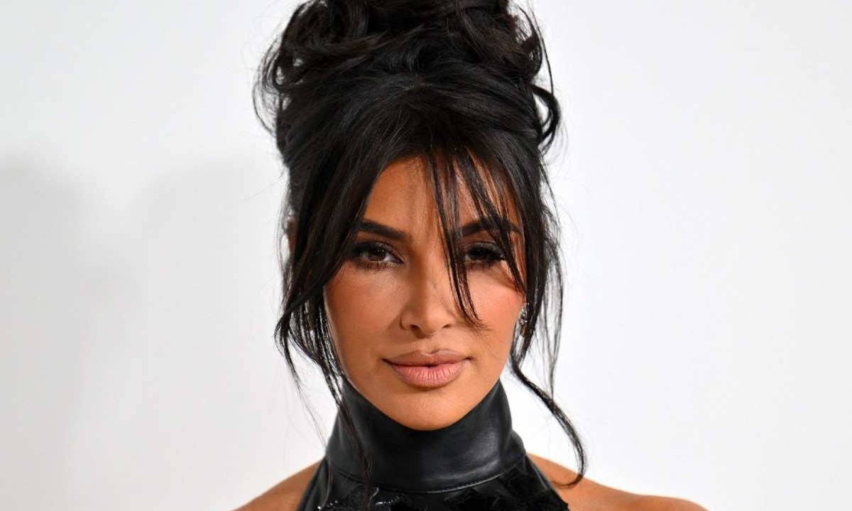 Kim Kardashian revelou exaustão em cuidar de seus filhos com o rapper Kanye West -  (crédito: Angela Weiss/AFP)