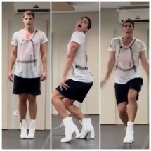 Reynaldo Gianecchini dança de salto alto e recebe elogios; veja o vídeo - Reprodução/Instagram