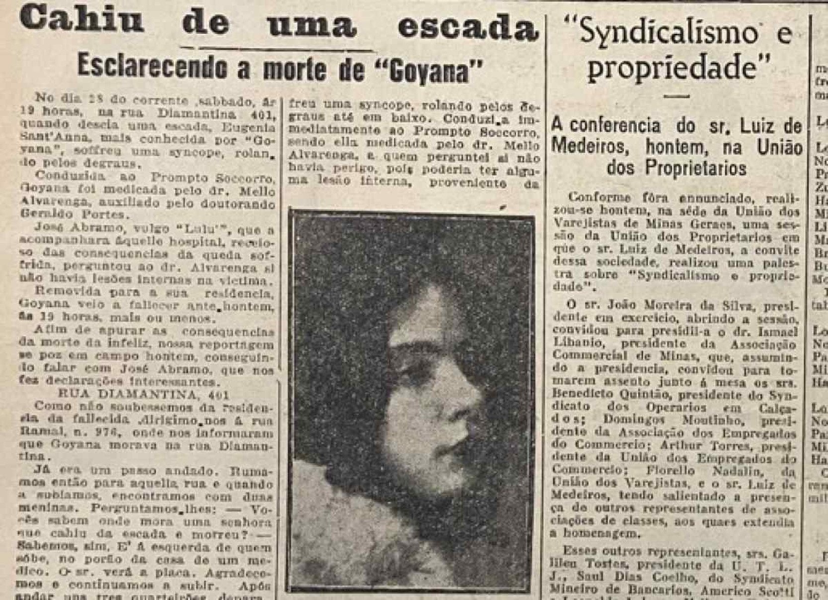 A estranha morte da mulher que caiu da escada em Belo Horizonte
