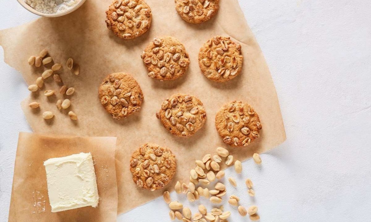 Mini cookie de paçoca com pasta de amendoim -  (crédito:  Shutterstock/Divulgação)