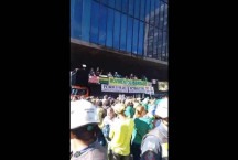 Bolsonaristas fazem ato esvaziado na Paulista e pedem ajuda a Musk