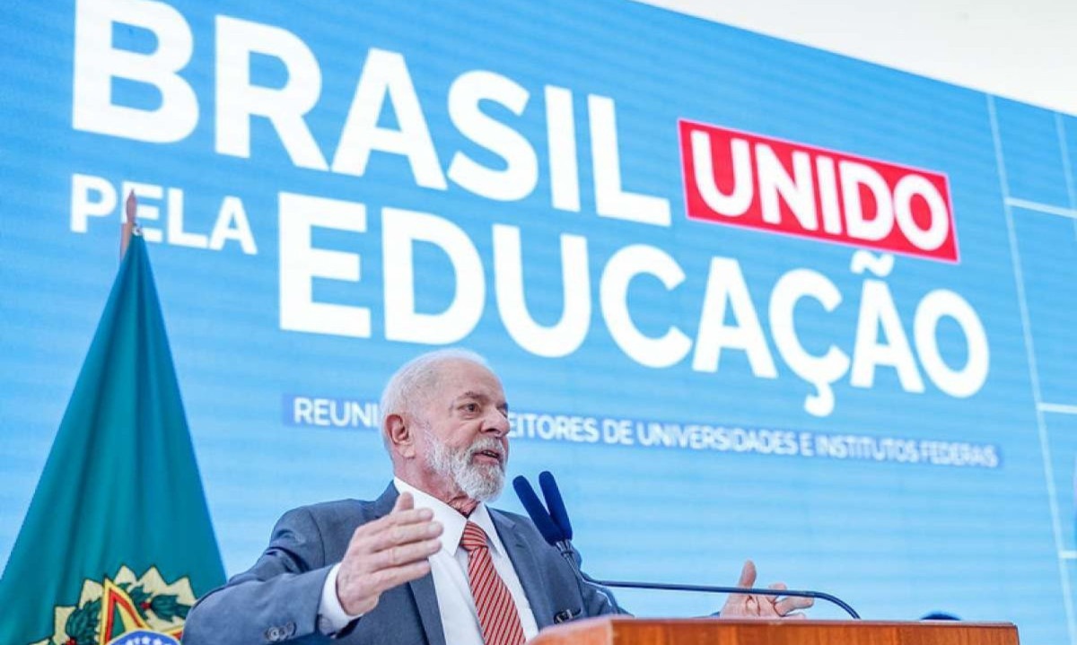 Presidente Lula defendeu a proposta do governo para o reajuste dos professores -  (crédito:  Ricardo Stuckert / PR)