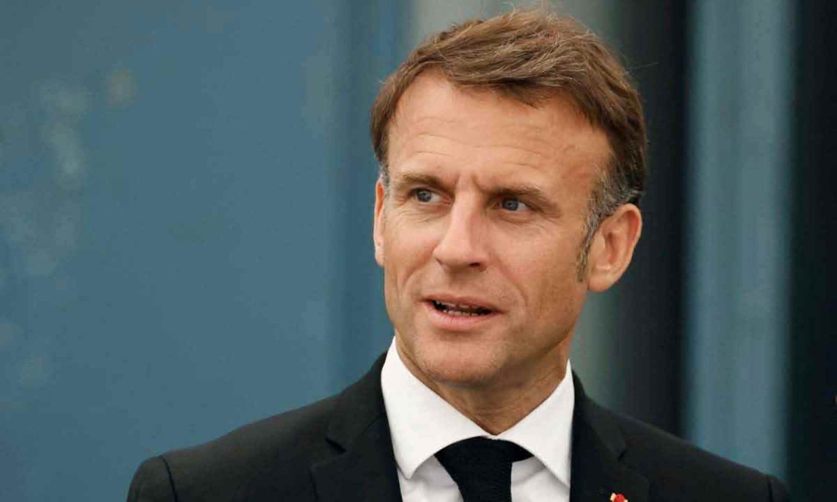 Macron dissolveu a Assembleia Nacional e convocou eleições -  (crédito: LUDOVIC MARIN/AFP)