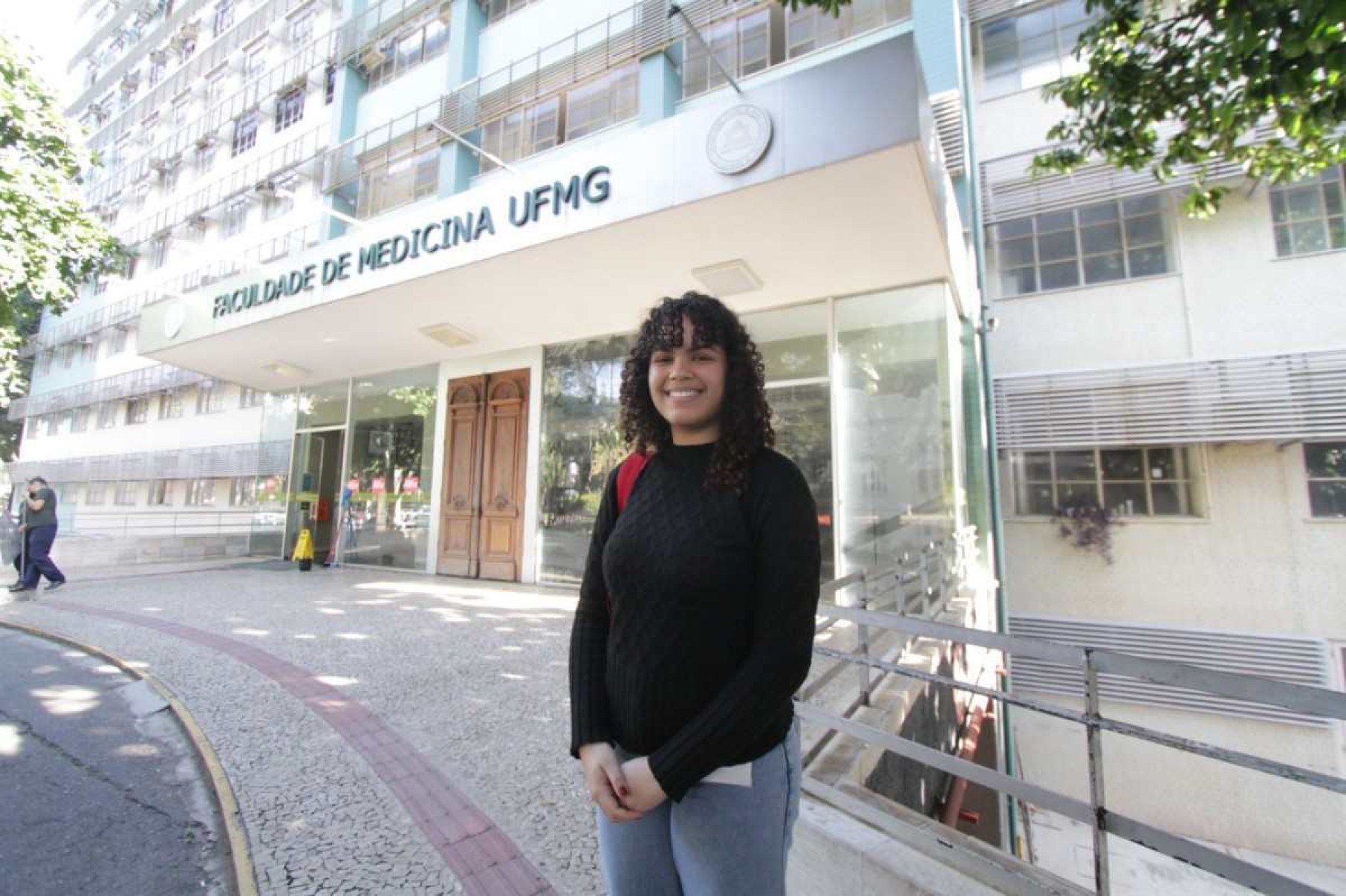 A estudante de medicina Livia Jardim Pinheiro