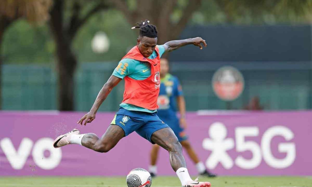 Vini Jr., que treina com a Seleção Brasileira, nos EUA, para a Copa América, disse: 