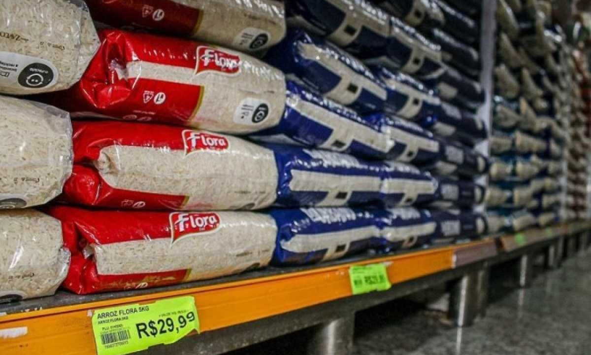 A União pretende fazer novo pregão para compra de arroz, mas a data não foi definida -  (crédito: Kayo Magalhães/CB/D.A Press)