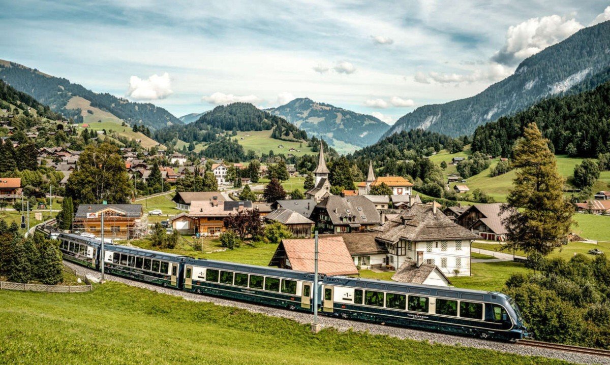 Conheça Suíça de trem pelo &#8220;Grand Train Tour of Switzerland&#8221; -  (crédito: Uai Turismo)