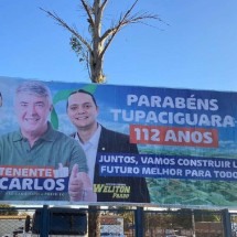 Justiça mantém outdoor de pré-candidato acusado de propaganda antecipada - Rede de Noticias