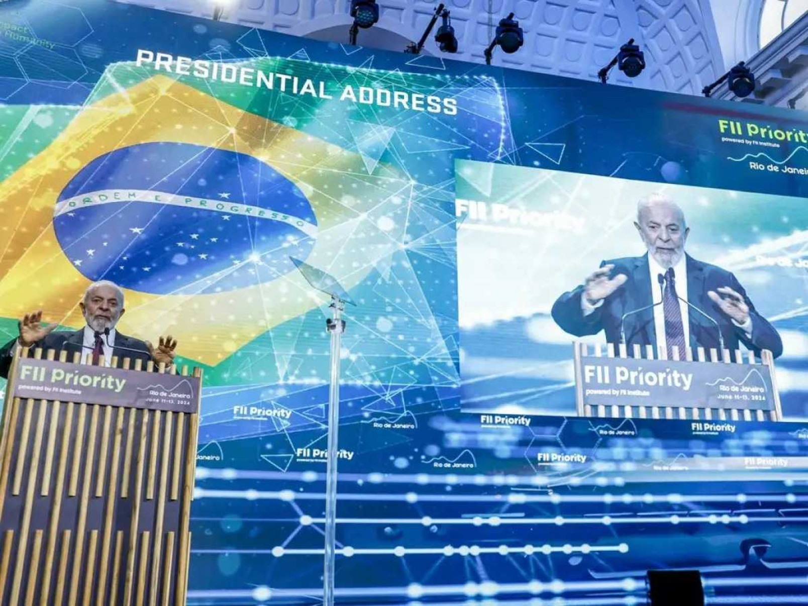 Davos do Deserto:'Estamos colocando as contas públicas em ordem, diz Lula