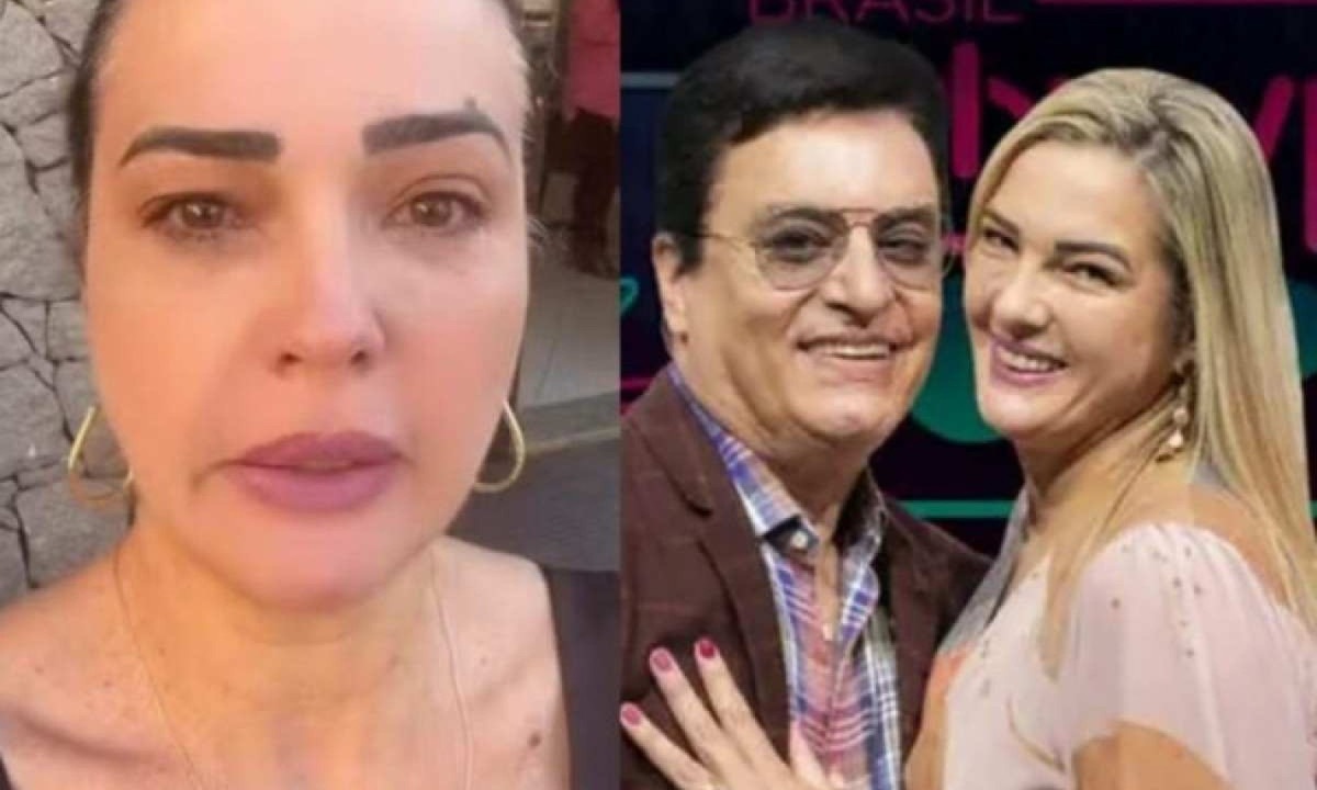 Andreia de Andrade, ex-mulher de Nahim, se pronuncia sobre morte do cantor -  (crédito: Observatório dos Famosos)