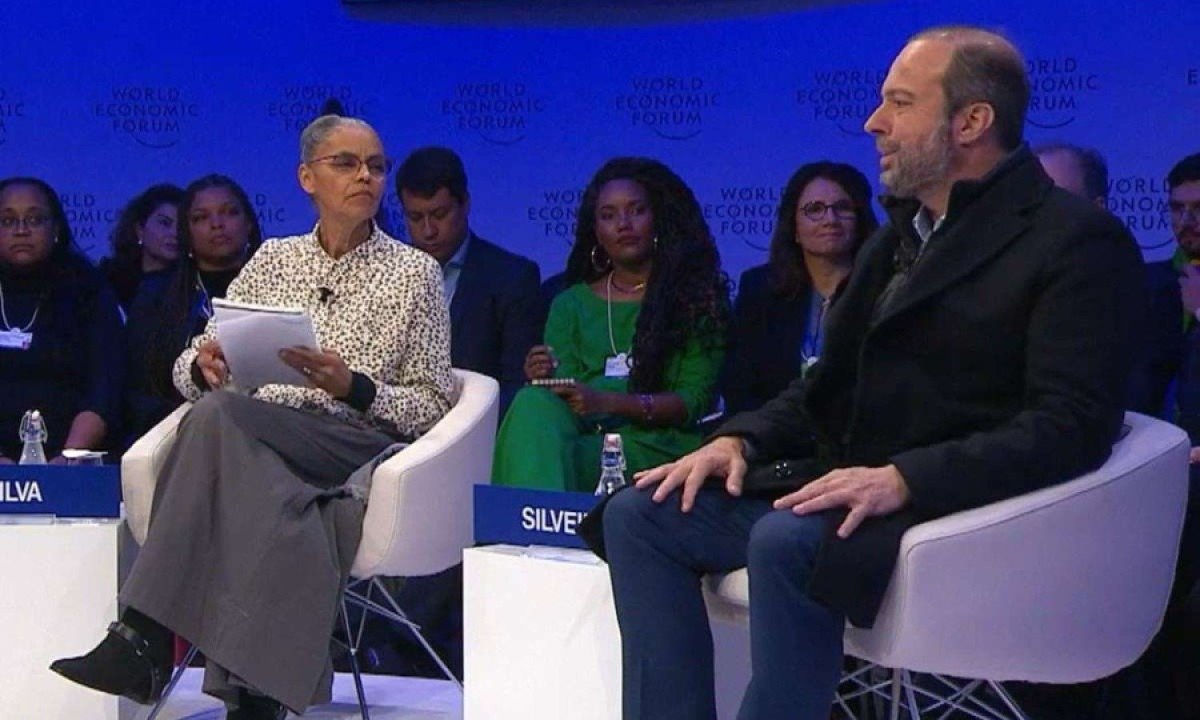 Marina Silva, ministra do Meio Ambiente, e Alexandre Silveira, ministro de Minas e Energia. -  (crédito: Divulgação/MME)