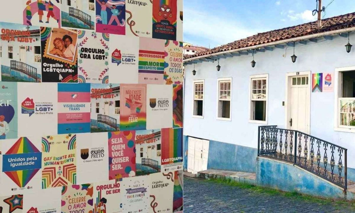 A iniciativa é do Centro de Referência e Acolhimento (CRA) LGBT+, localizado na rua Barão de Ouro Branco, nº 82, no bairro Antônio Dias -  (crédito: Divulgação / Arquivo CRA LGBT+)