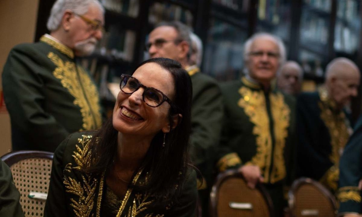 

Lilia Schwarcz é a 11ª mulher integrante da Academia Brasileira de Letras atualmente. A instituição conta com 35 homens  -  (crédito: Eduardo Anizelli/Folhapress)
