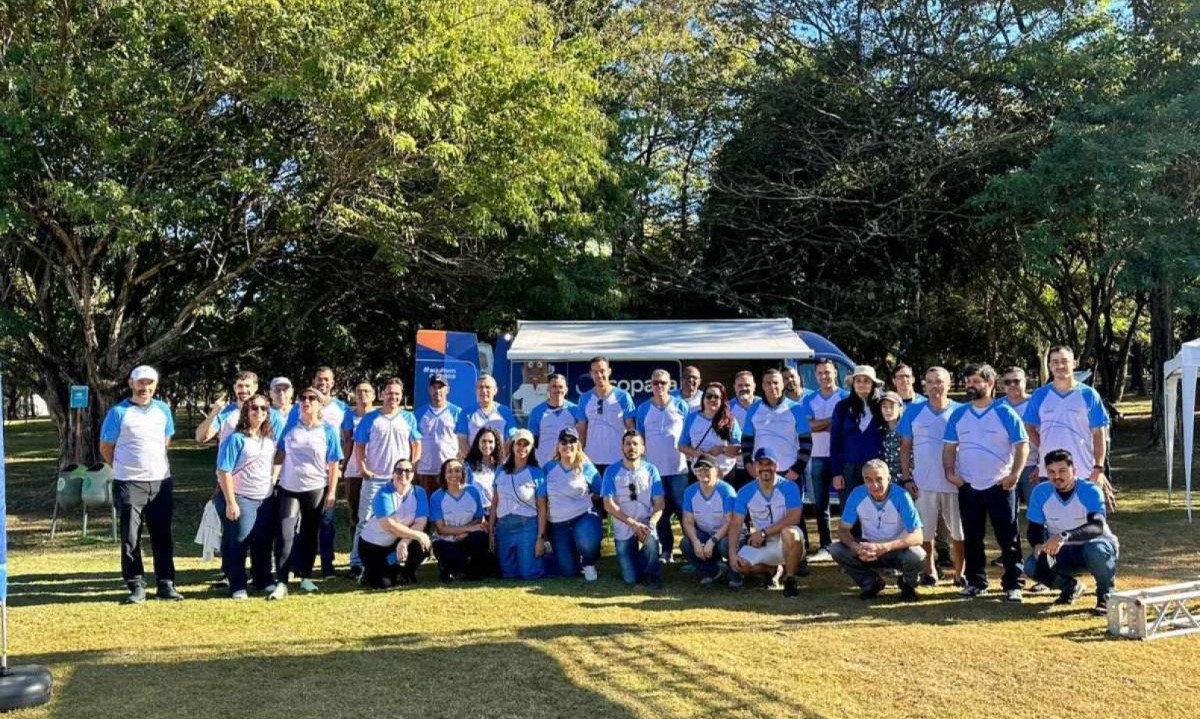 Visitantes do Parque Ecológico da Pampulha têm dia de conscientização ambiental  -  (crédito: Divulgação/Copasa)