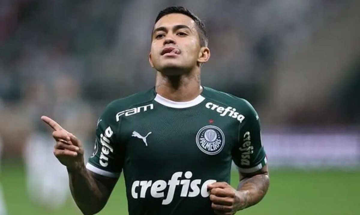 Dudu foi anunciado pelo Cruzeiro nesse sábado (15/6)
- (crédito: Cesar Greco/Palmeiras)