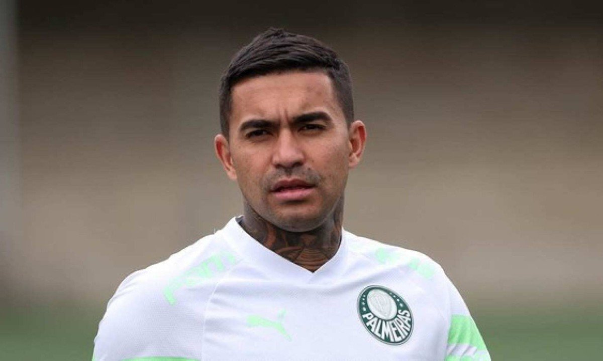 Dudu, atacante do Palmeiras
- (crédito: Cesar Greco/Palmeiras)
