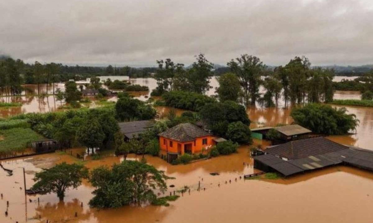 Apresentado no ano passado, o projeto ganhou fôlego por causa das chuvas que atingiram o Rio Grande do Sul em 2024 -  (crédito:  CARLOS FABAL / AFP)